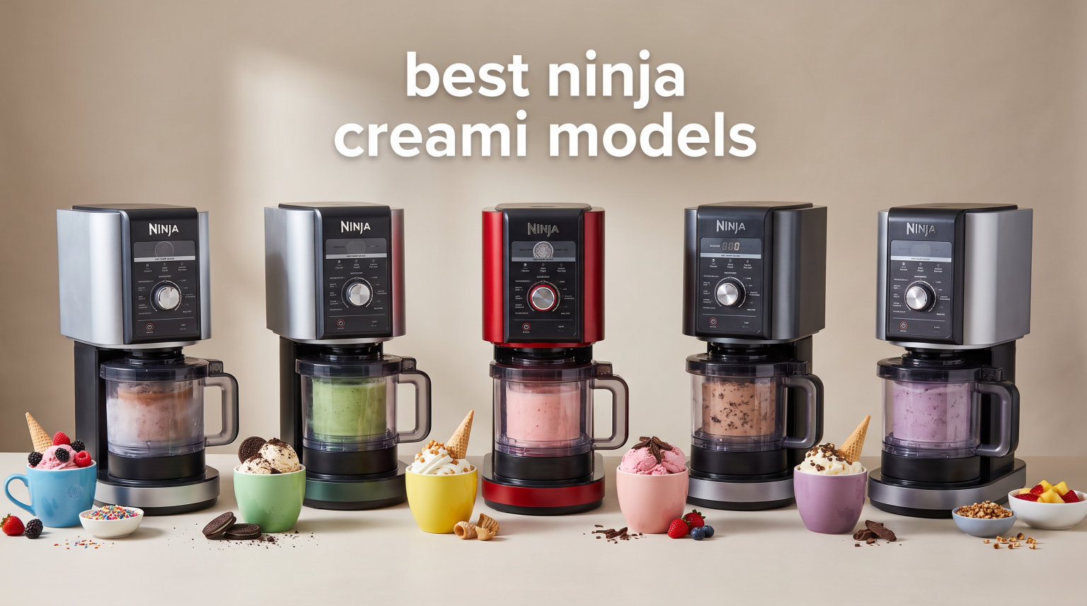 best ninja creami models