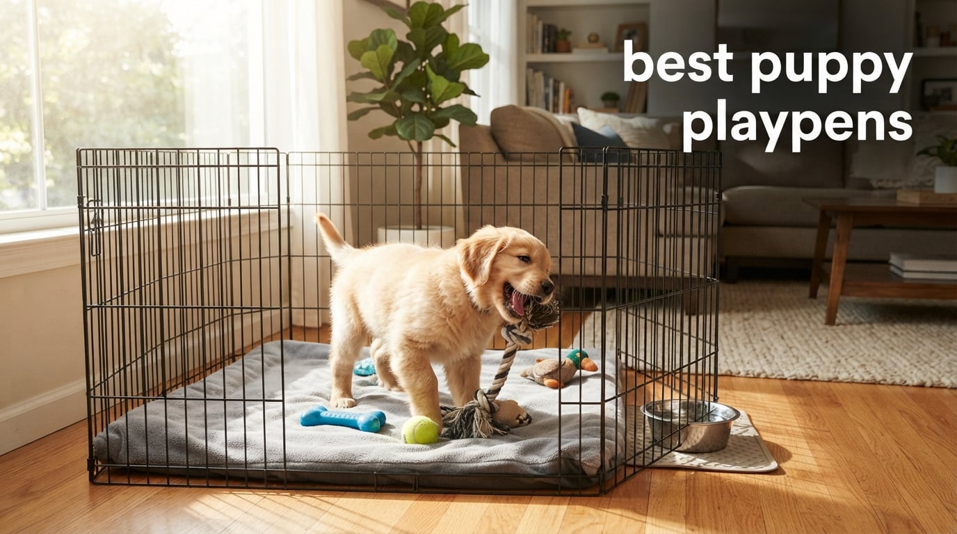 best puppy playpens