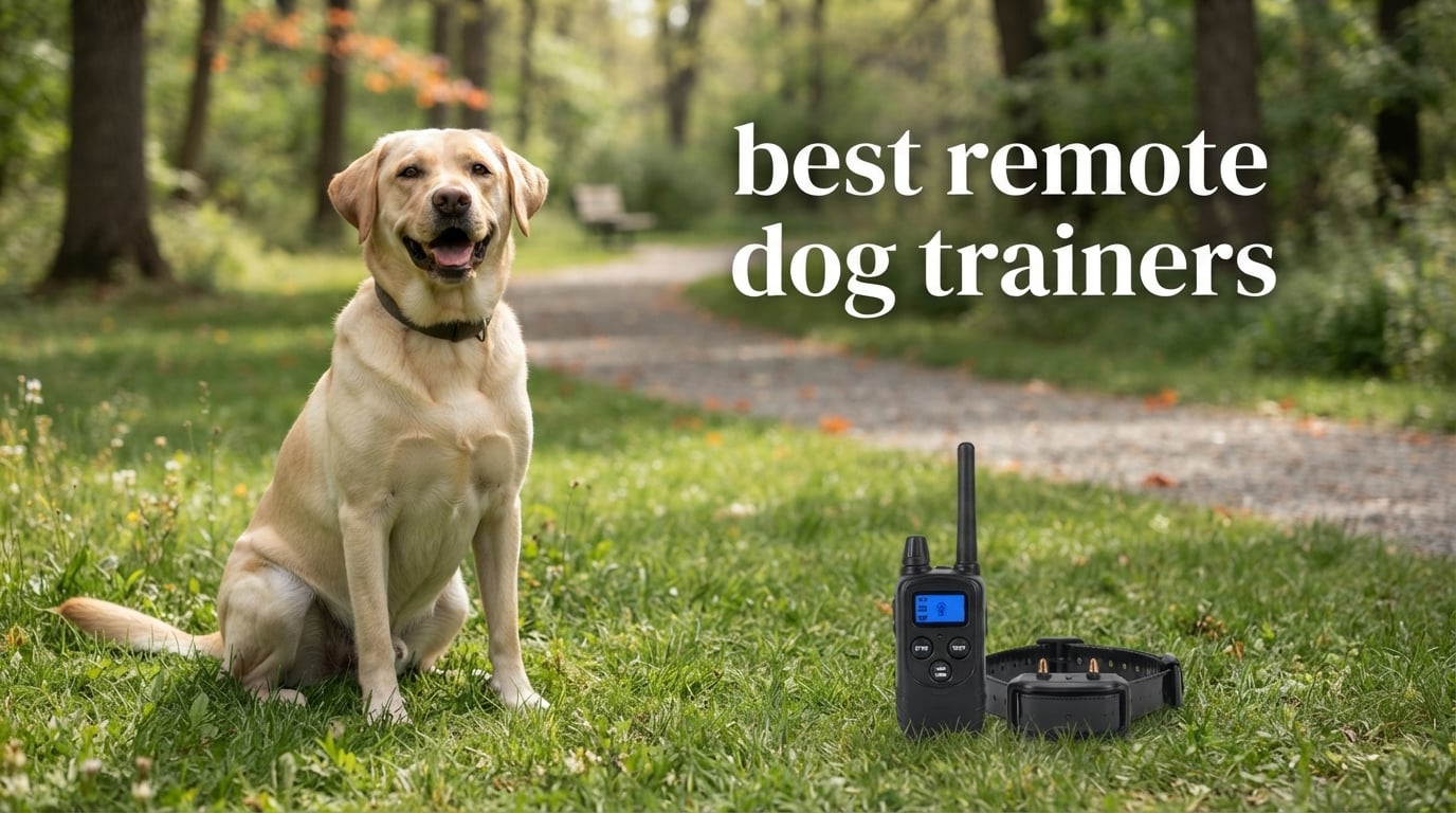 best remote dog trainers
