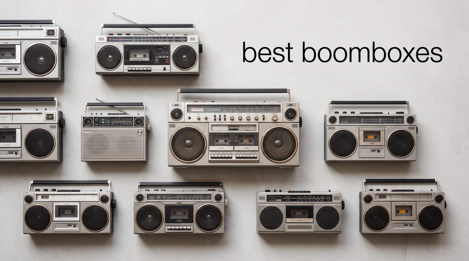 best boomboxes