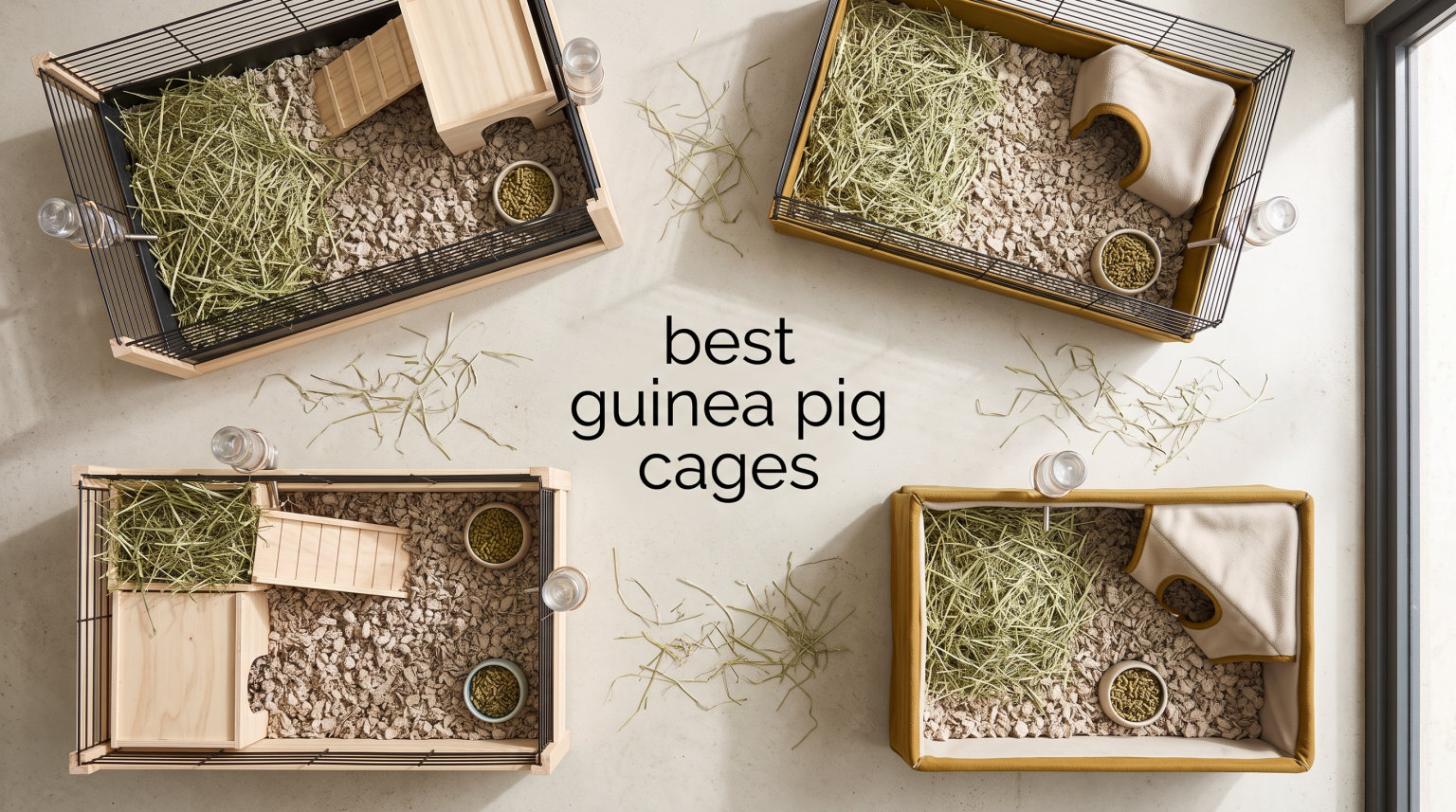 best guinea pig cages