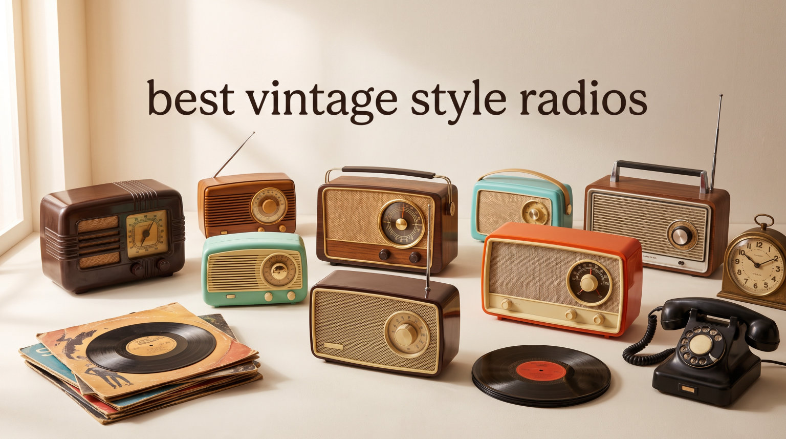 best vintage style radios