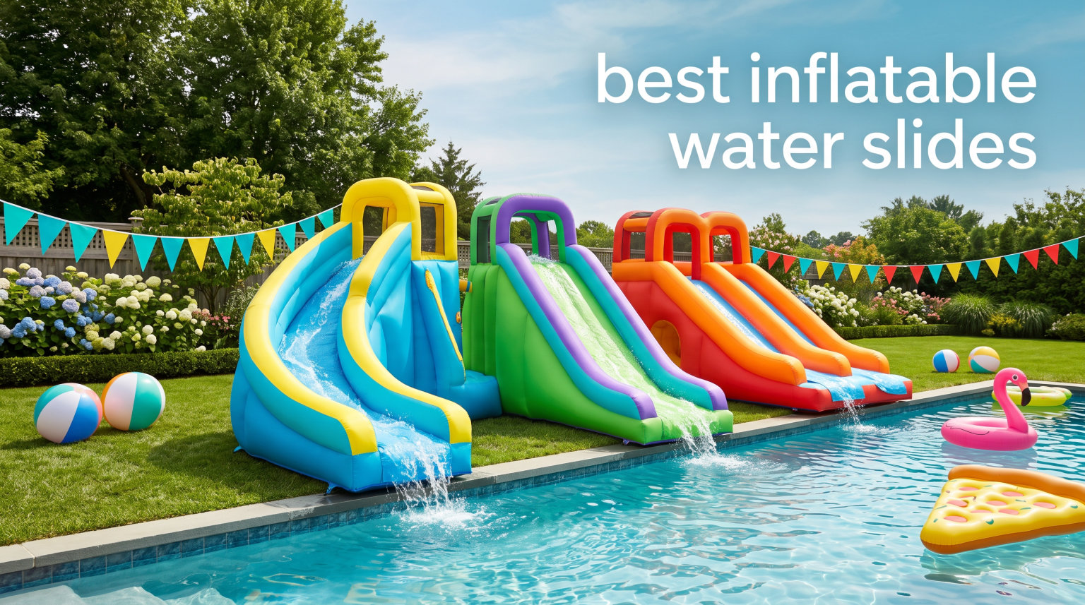 best inflatable water slides