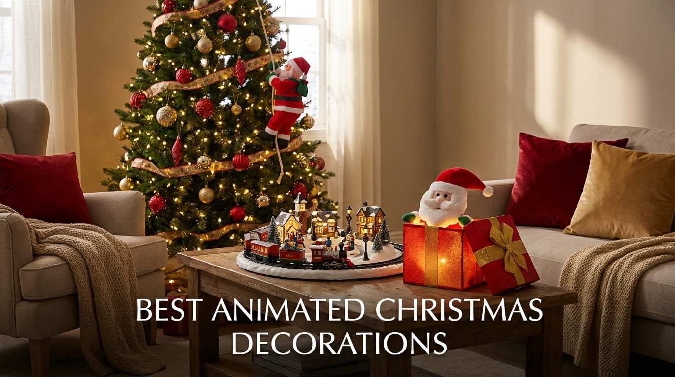 best animated christmas decorations