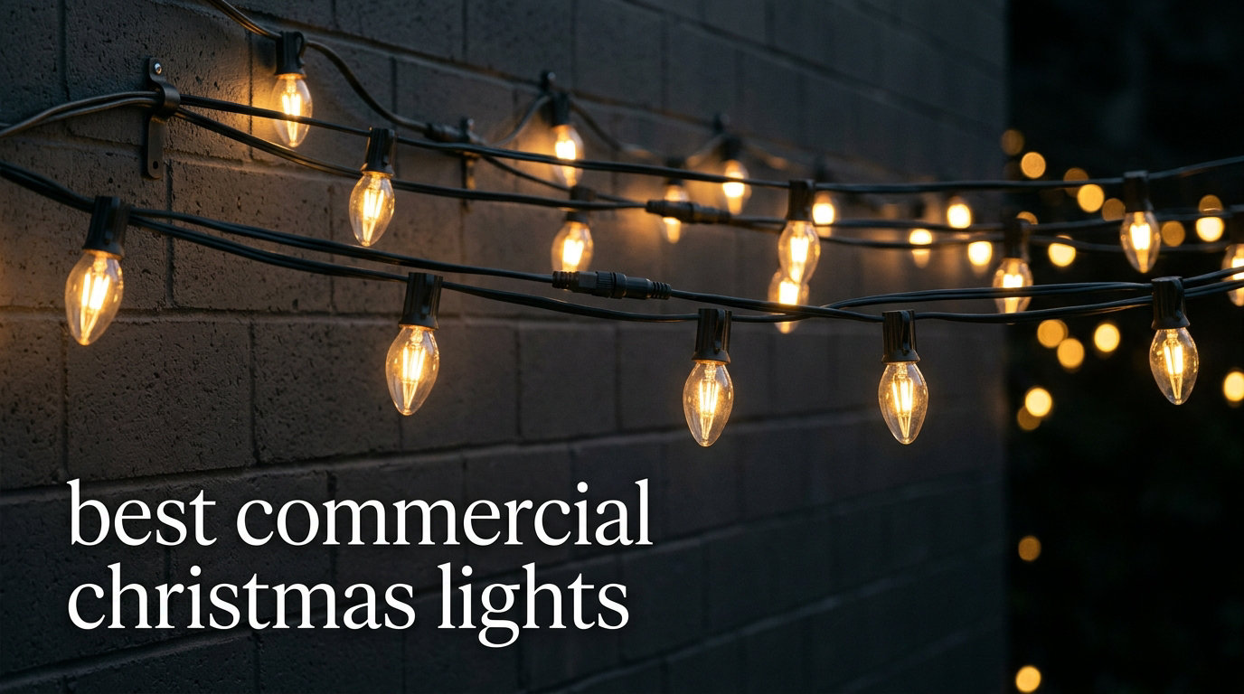 best commercial christmas lights