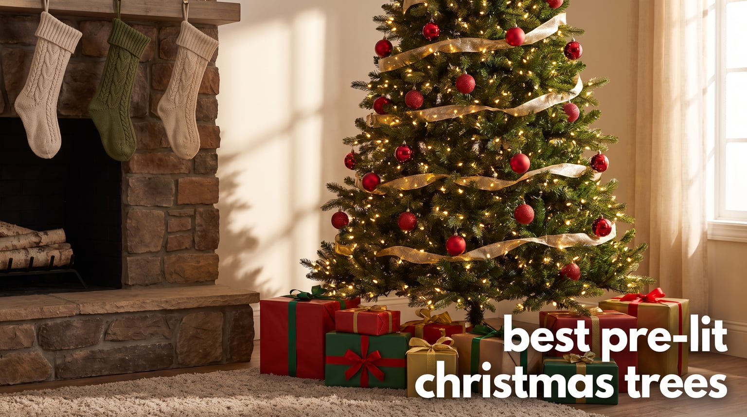 best pre-lit christmas trees