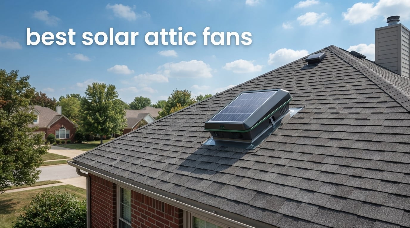 best solar attic fans