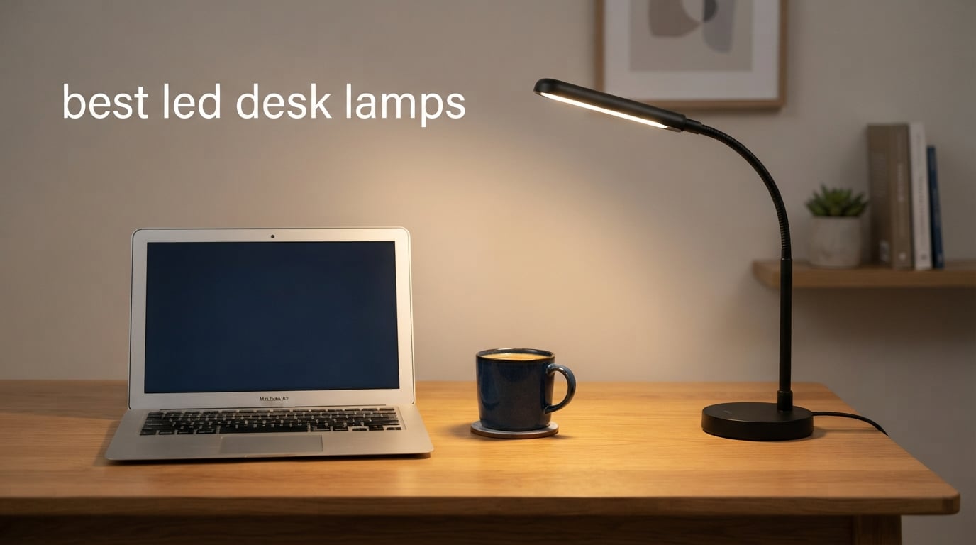 best led desk lamps