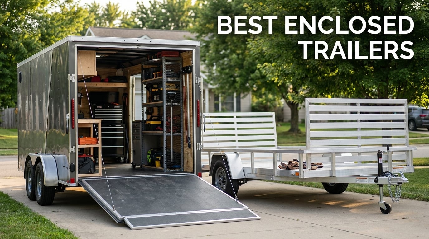 best enclosed trailers