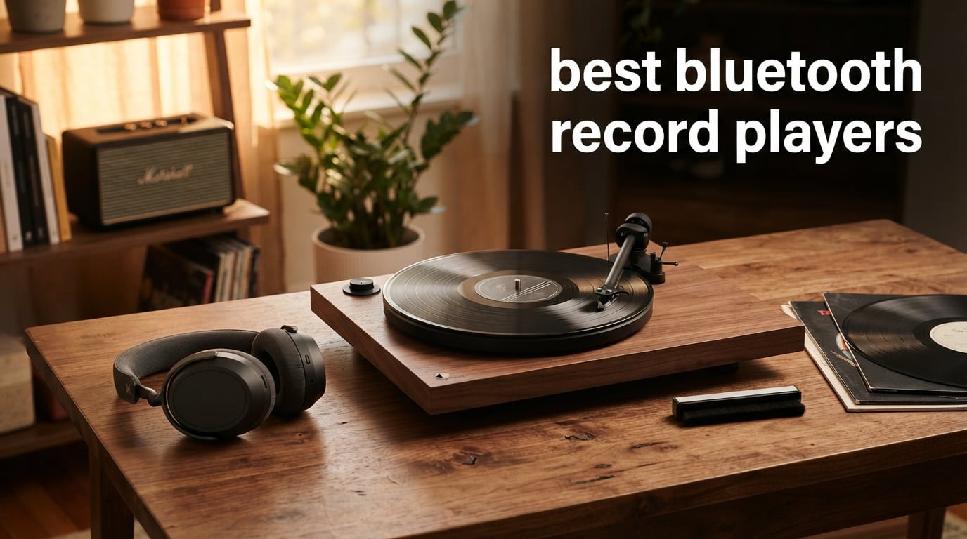 best bluetooth record players