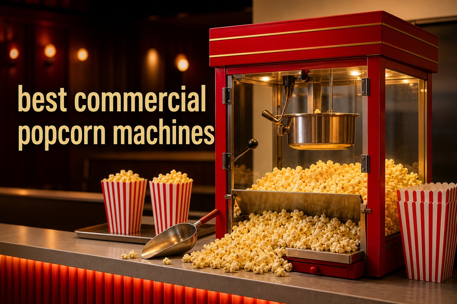 best commercial popcorn machines