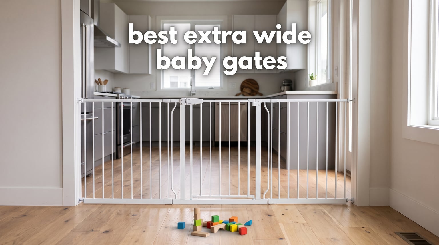 best extra wide baby gates