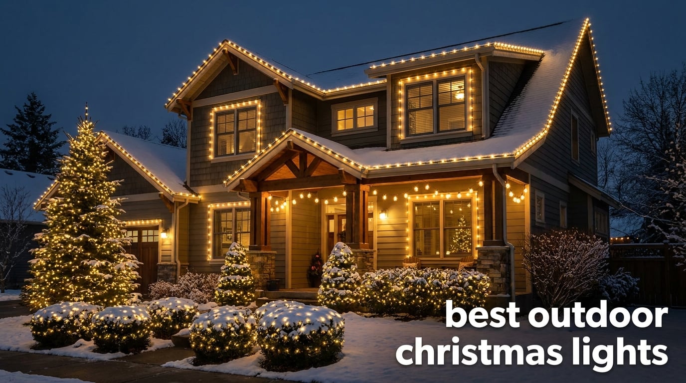 best outdoor christmas lights