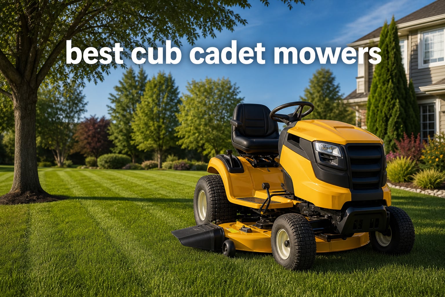 best cub cadet mowers