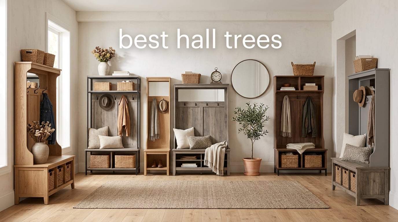 best hall trees