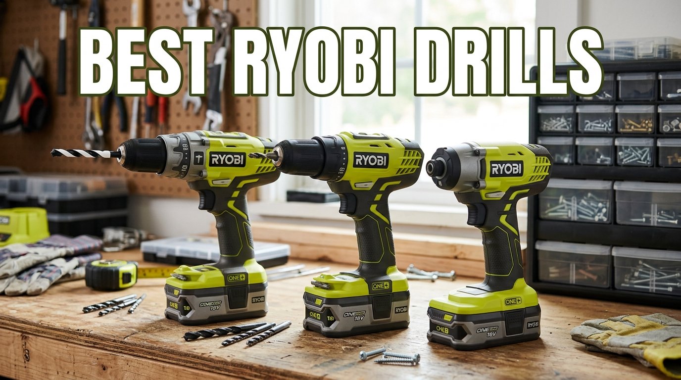 best ryobi drills