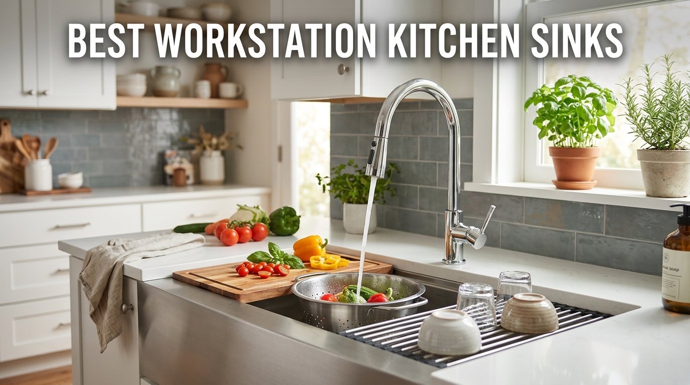 best workstation kitchen sinks