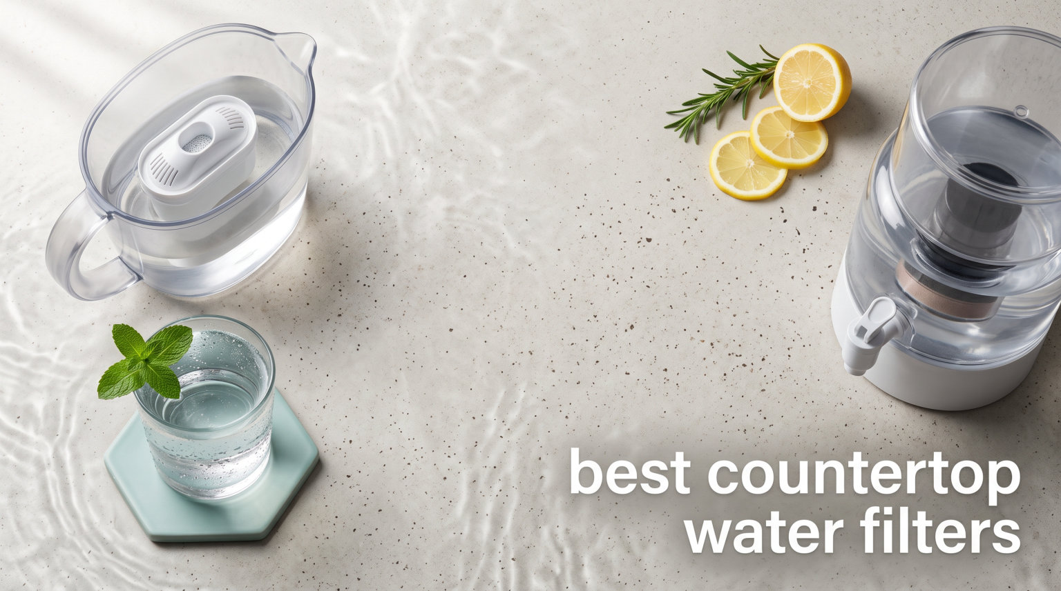 best countertop water filters