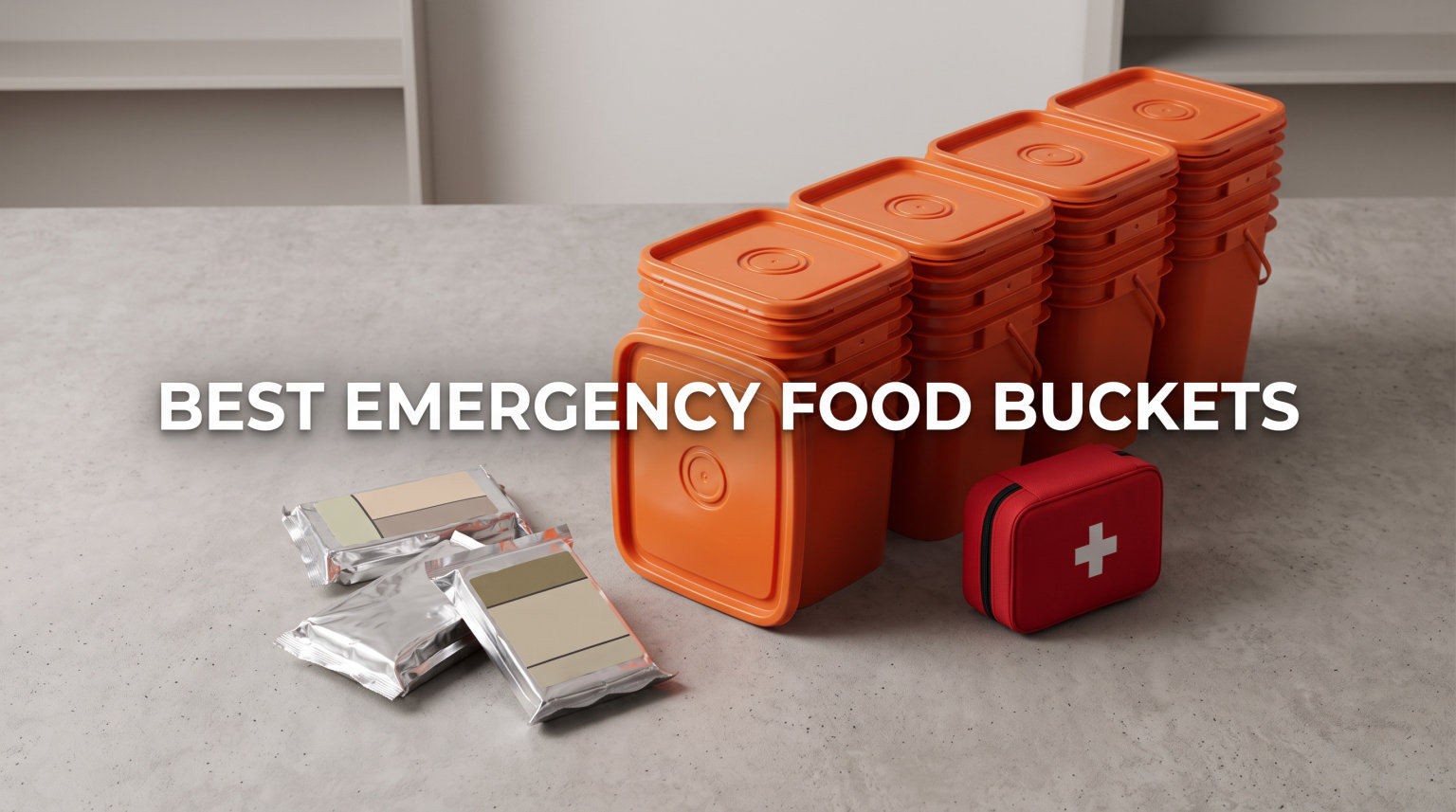 best emergency food buckets