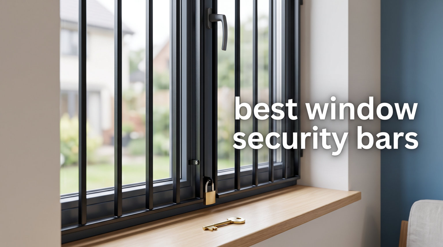 best window security bars