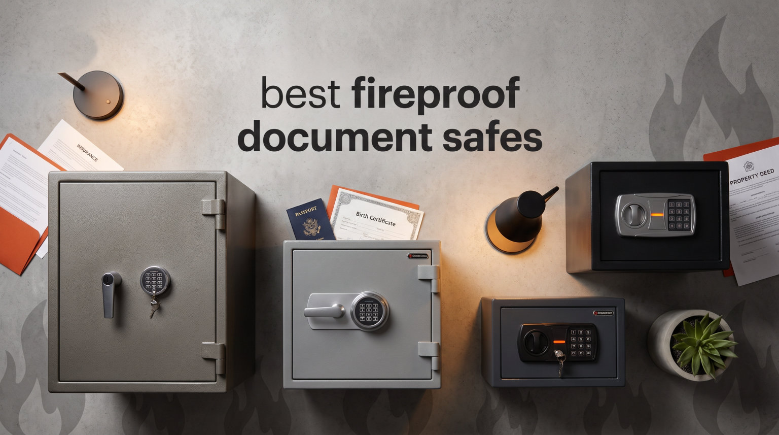 best fireproof document safes