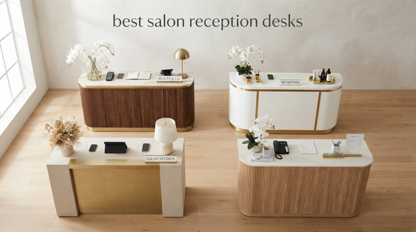 best salon reception desks