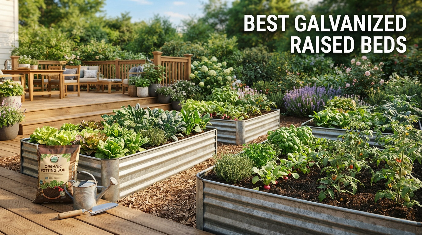 best galvanized raised beds