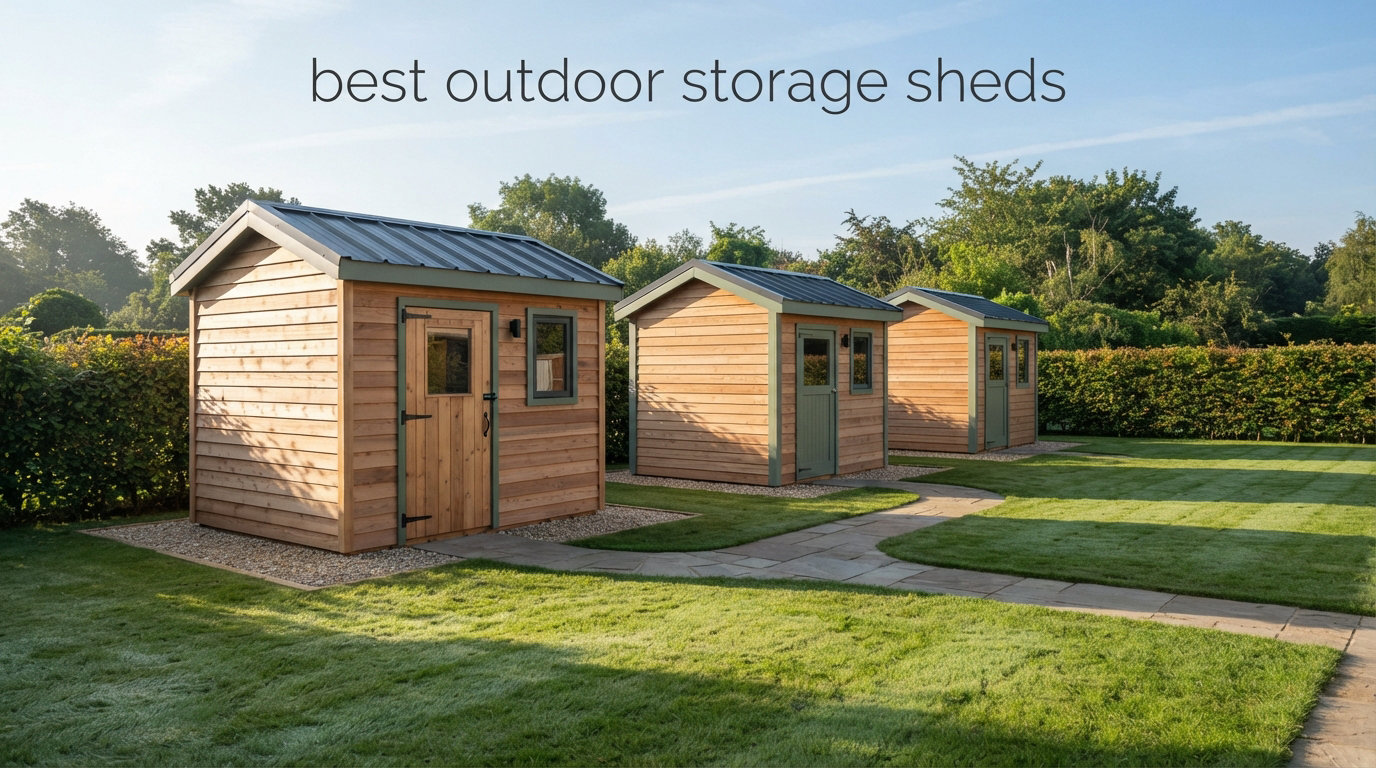 best outdoor storage sheds