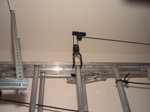 Racor - Ceiling-Mounted Bike Lift - Up to 50 lbs customer photo 2