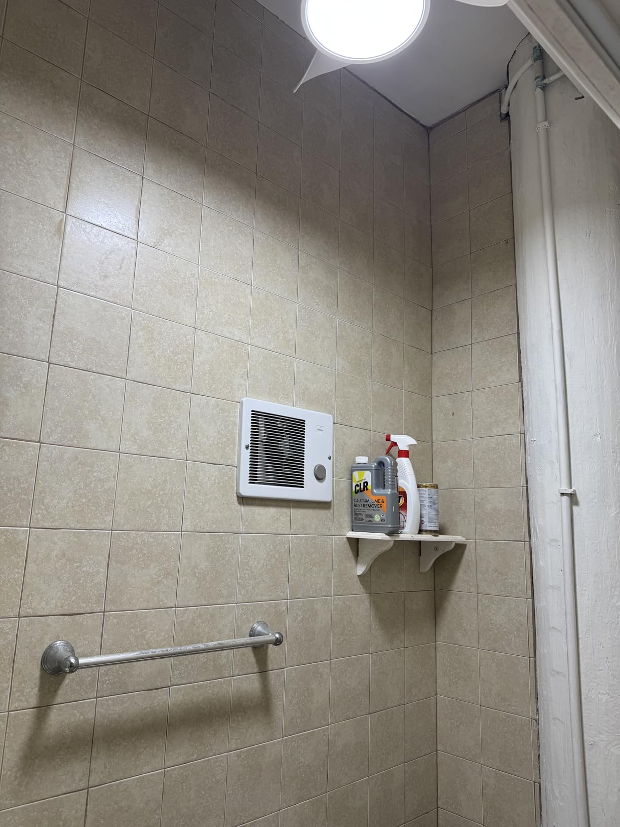 Broan-NuTone Wall Heater, White Grille Heater with Built-In Adjustable Thermostat, 750/1500W, 120/240V AC customer photo 2