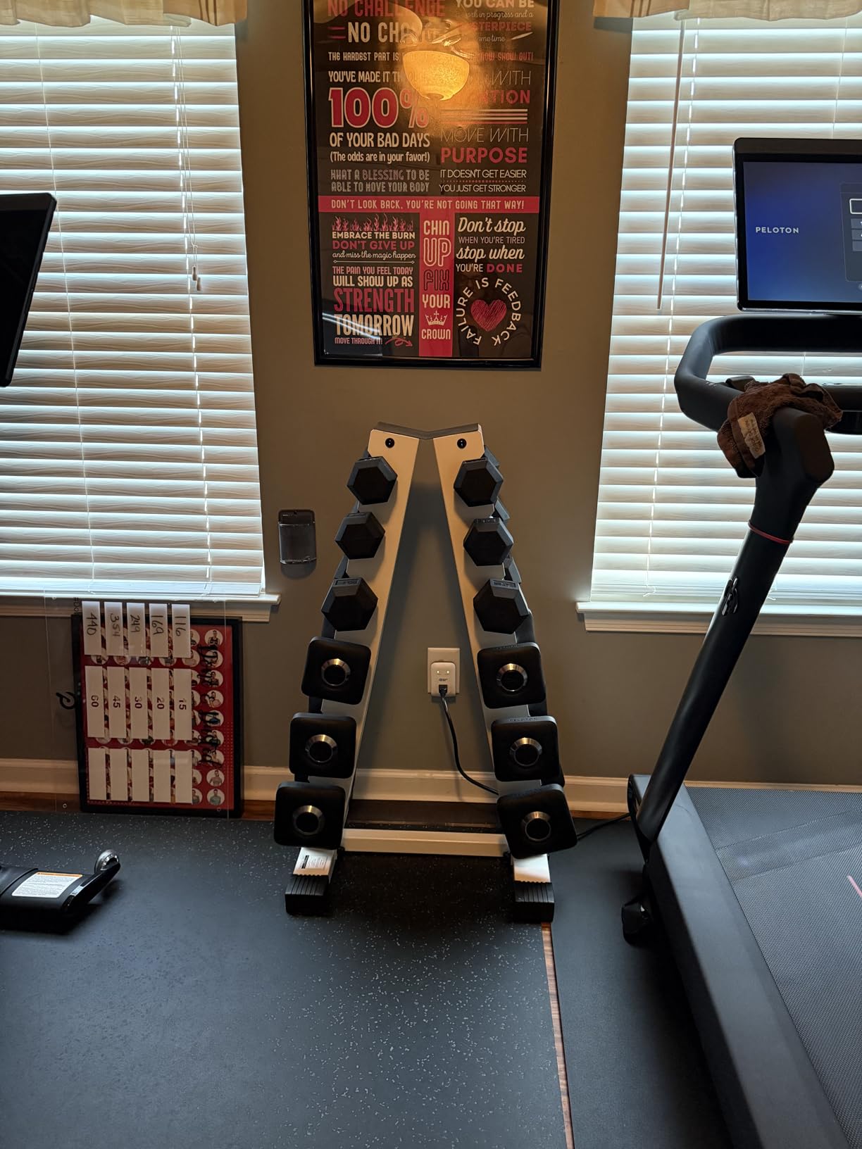 CAP Barbell A-Frame Dumbbell Rack customer photo 1