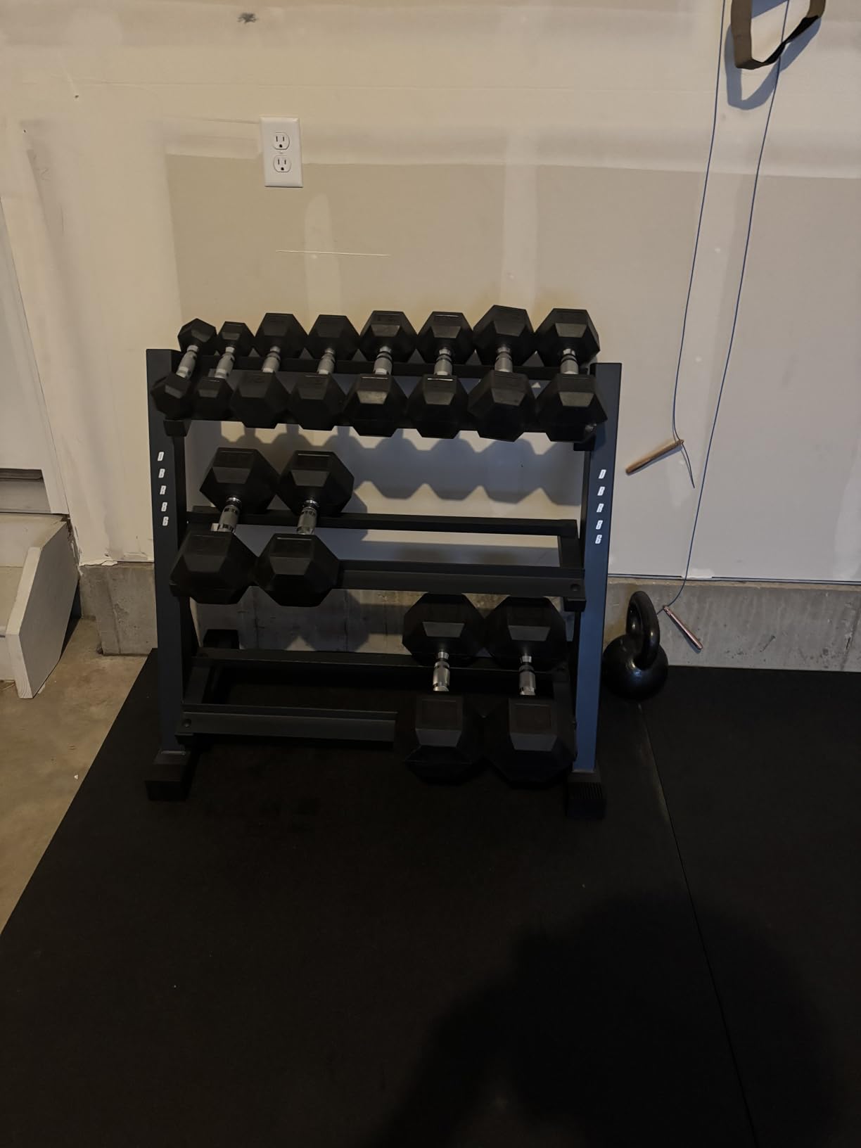 Marcy Weight Storage Organizer Racks for Dumbbells, Kettlebells, Weight Plates customer photo 2
