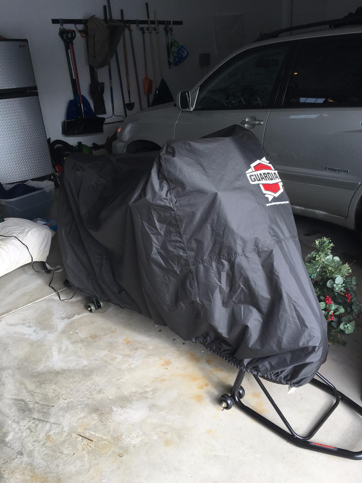 Dowco Guardian 50124-00 WeatherAll Plus Indoor/Outdoor Waterproof Motorcycle Cover, Black, Sportbike customer photo 1