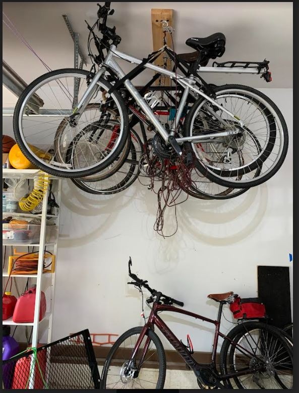 HARKEN Hoister - Overhead Garage Storage 1 Point Hoist System for Bikes, Ladders (45lb Capacity, 10ft Ceiling) Space-Saving Organization, Easy One-Person Operation, Safe Anti-Drop, Self-Leveling, 7800 customer photo 2
