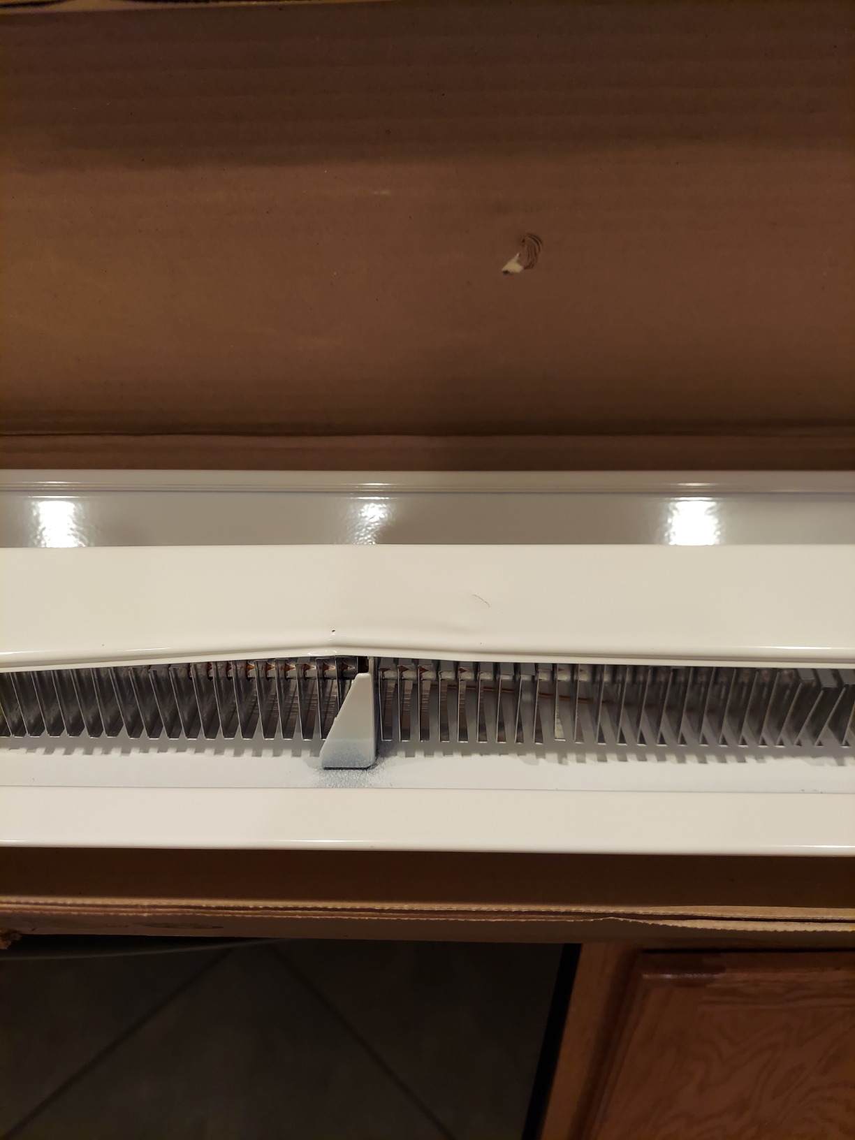 Cadet F Series 36 in. Electric Baseboard Heater (Model: 3F750-1W, Part: 05532), 120 Volt, 750 Watt, White customer photo 2