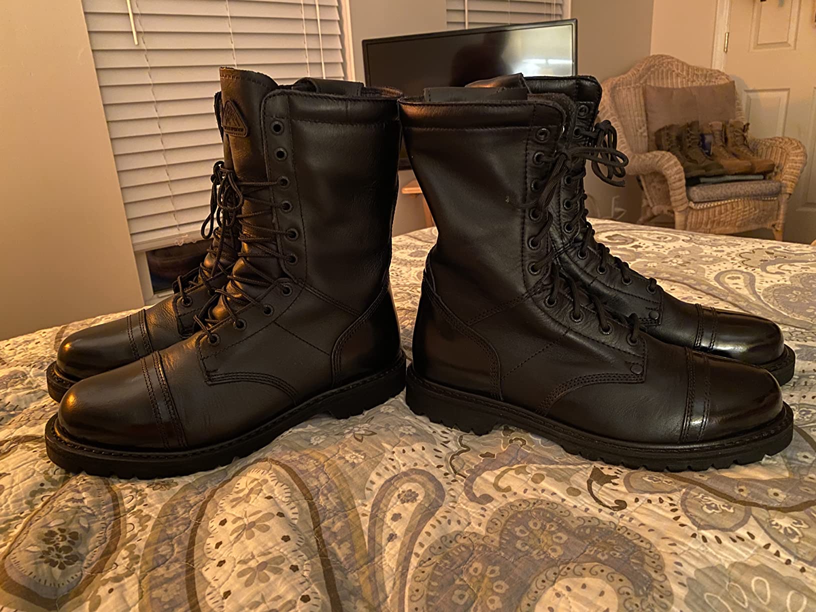 ROCKY Men's Tall Waterproof Insulated Paratrooper Boots customer photo 2