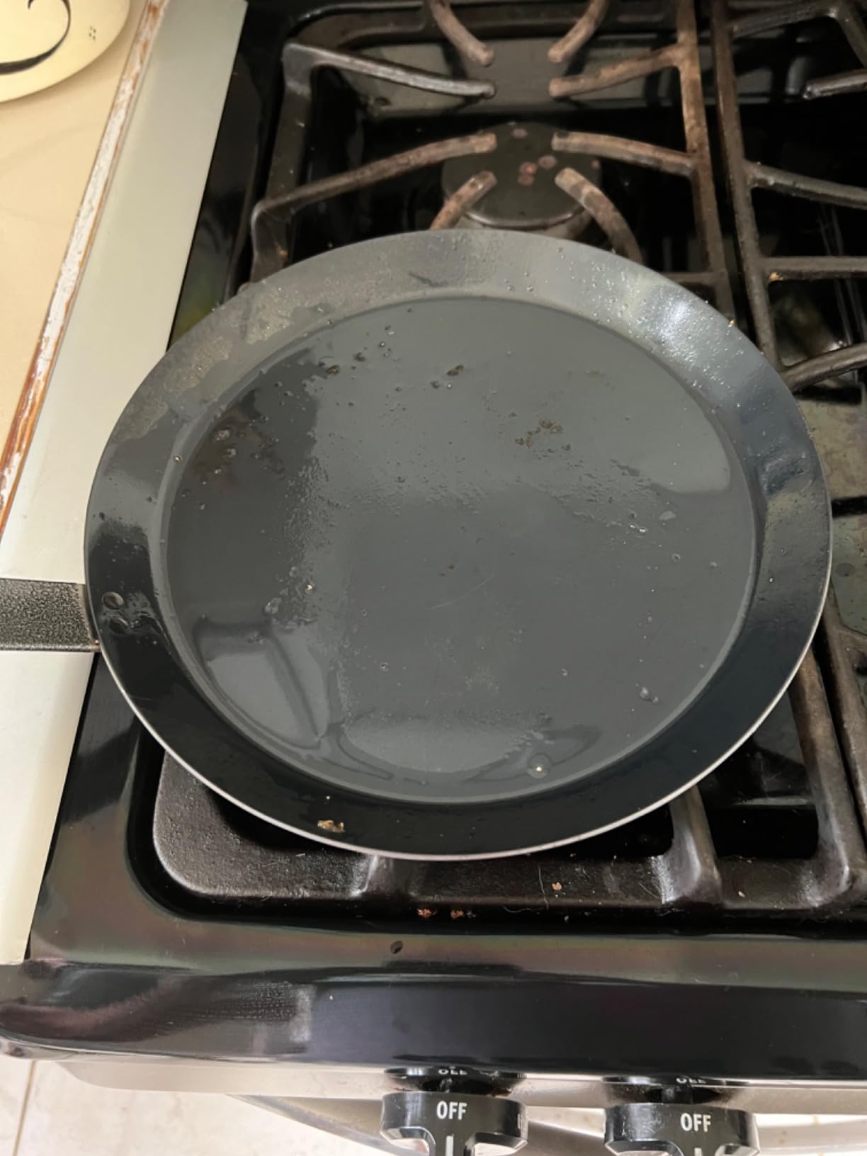 de Buyer Blue Carbon Steel Crepe & Tortilla Pan - 9.5