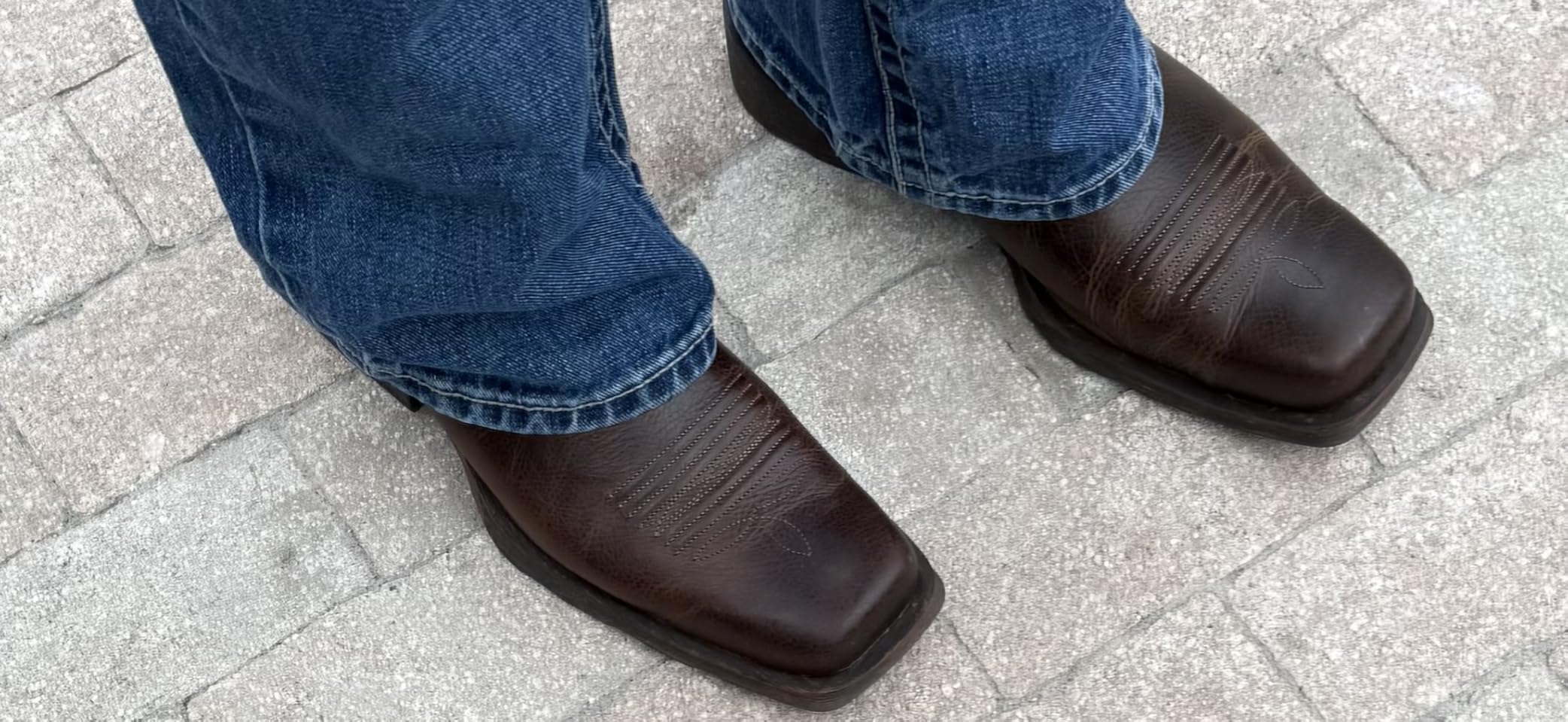 Ariat Rambler Western Boot – Men’s Leather, Square Toe, Western Boots customer photo 1