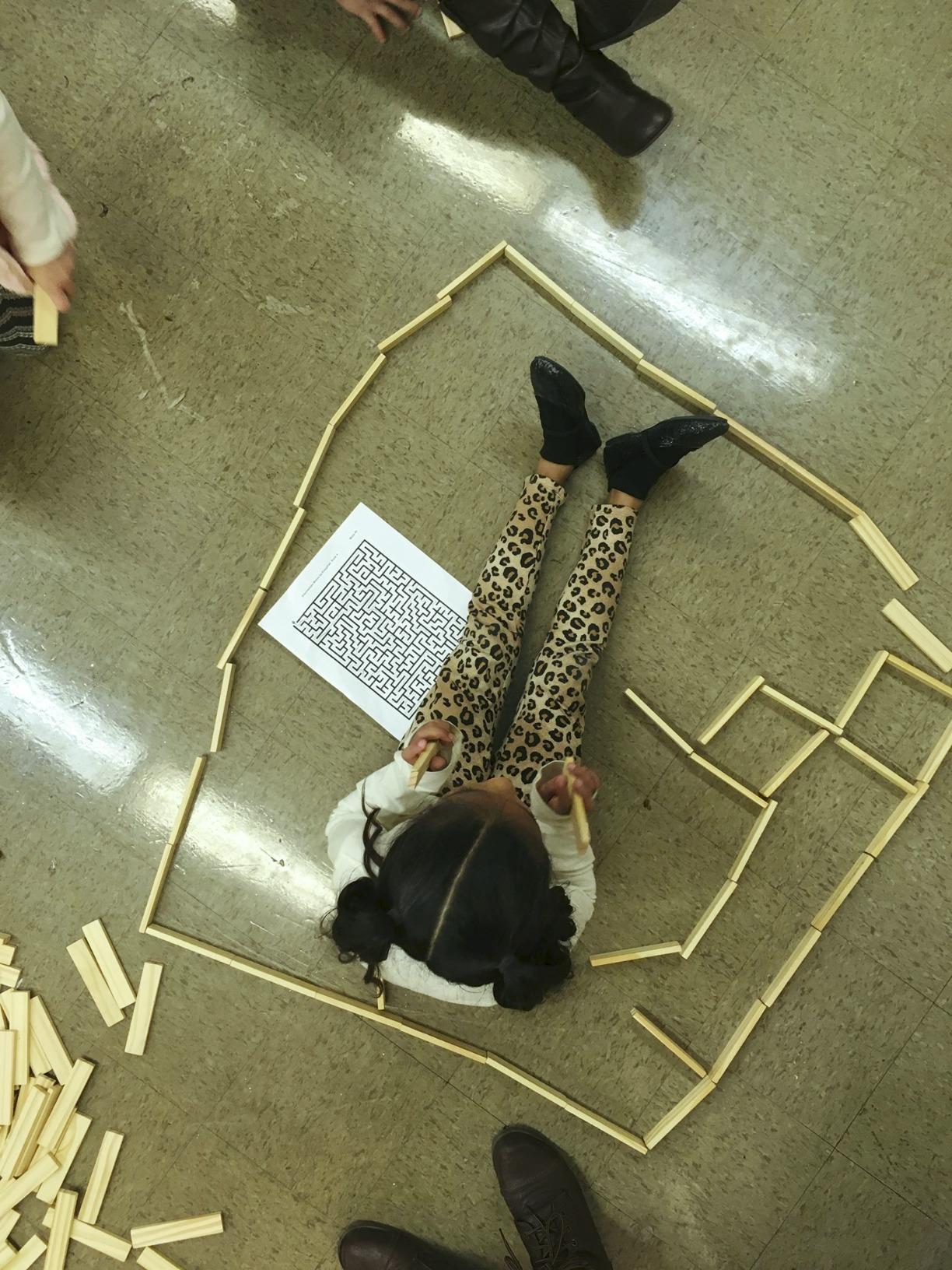 MindWare KEVA Contraptions, Wooden Blocks Building Set, Marble Run Kit, Includes 2 Balls - 200 Planks customer photo 1