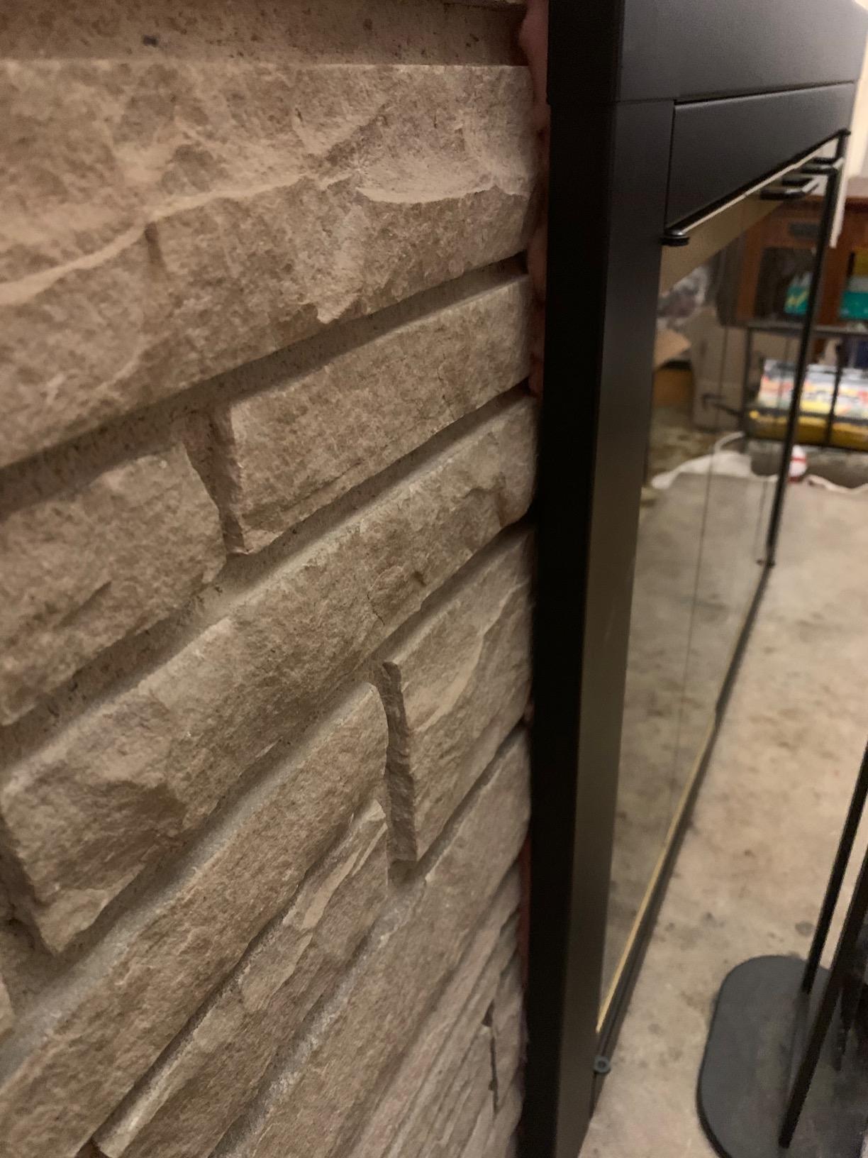Pleasant Hearth Arrington Small Glass Fireplace Doors AR-1020 customer photo 1
