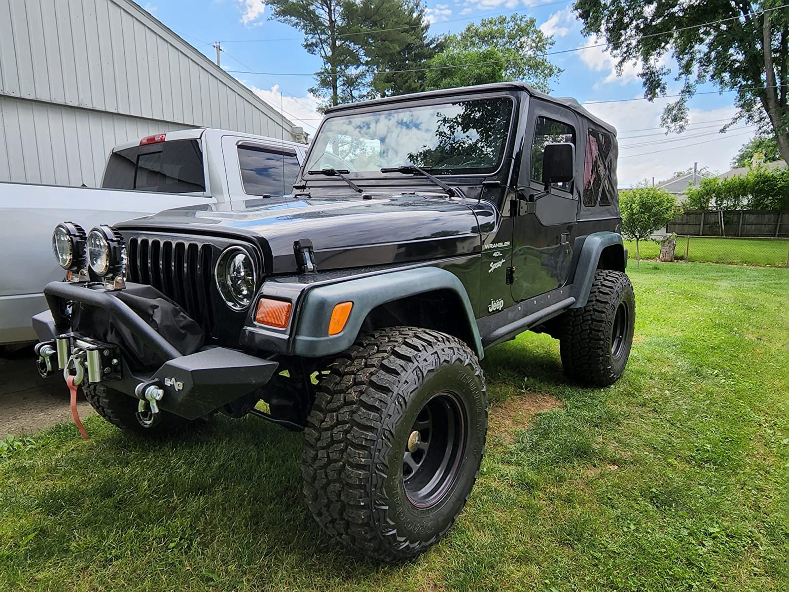 Smittybilt XRC Rock Sliders with Step - Textured Black (97-06 TJ) - SB76871 customer photo 1