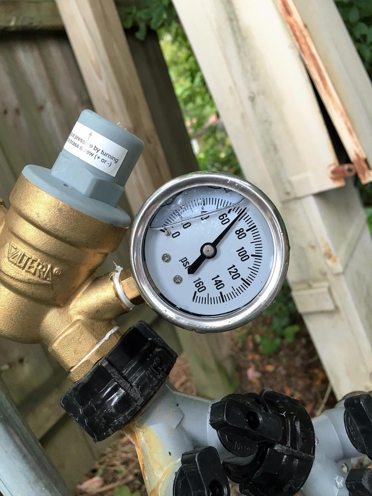 Valterra RV Water Regulator, Lead-Free Brass Adjustable Water Regulator with Pressure Gauge for Camper, Trailer, RV Plumbing System customer photo 2