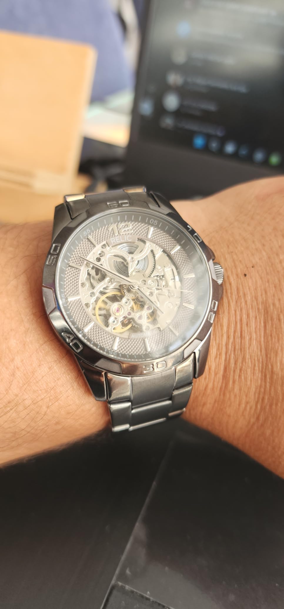 Fossil Men's Townsman Automatic Stainless Steel Watch customer photo 1