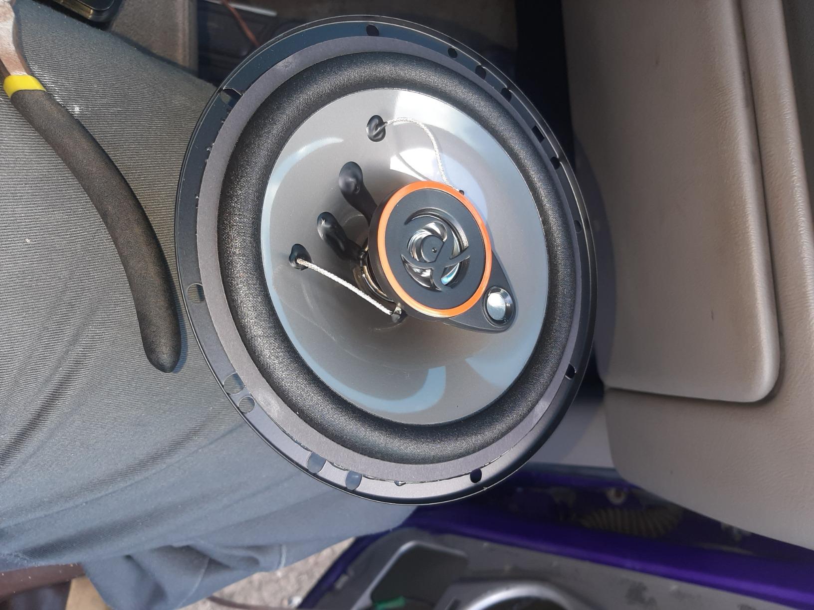 Alphasonik Car Stereo Speaker Package: 6.5