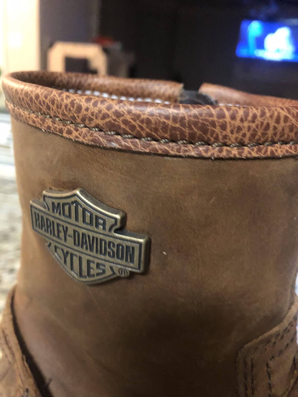 Harley-Davidson Footwear Mens Scout Leather Harness Riding Casual Boots Ankle customer photo 1