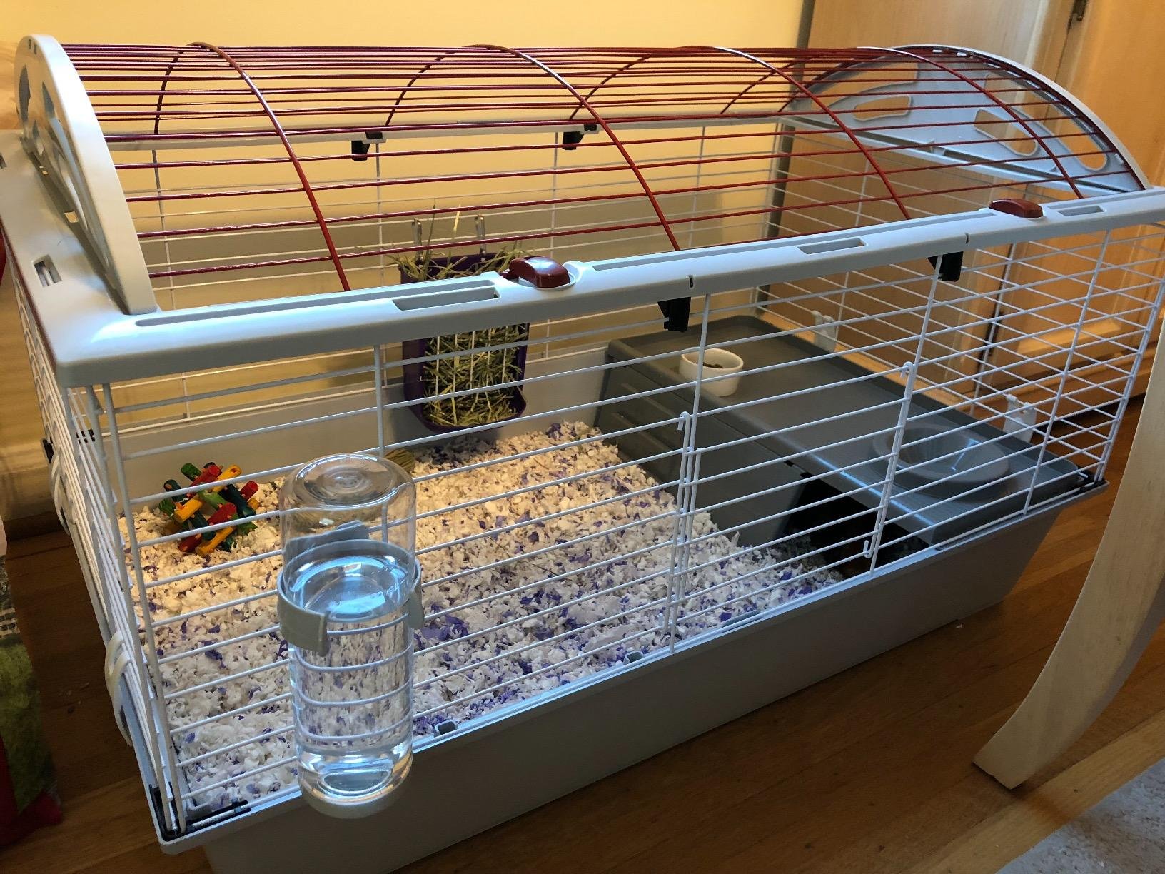 Living World - Deluxe Hybrid Habitat, Large - Rabbit, Guinea Pig, Chinchillas, and Small Animal Cage customer photo 1