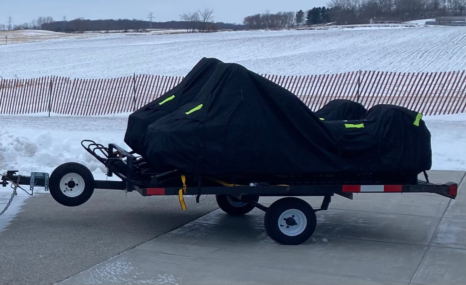 Budge Sportsman Trailerable Snowmobile Cover, Waterproof, Fits Up to 115 Inches customer photo 1