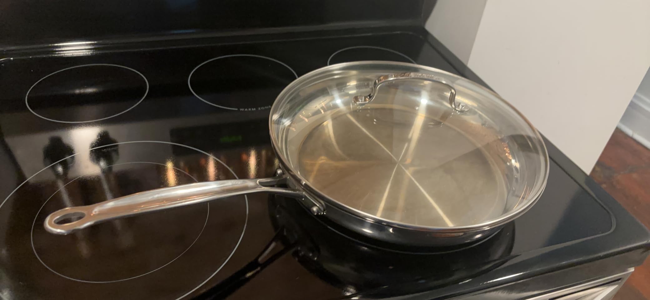 Cuisinart 12 Inch Skillet with Glass Cover, Chef's Classic Collection, 722-30G customer photo 2