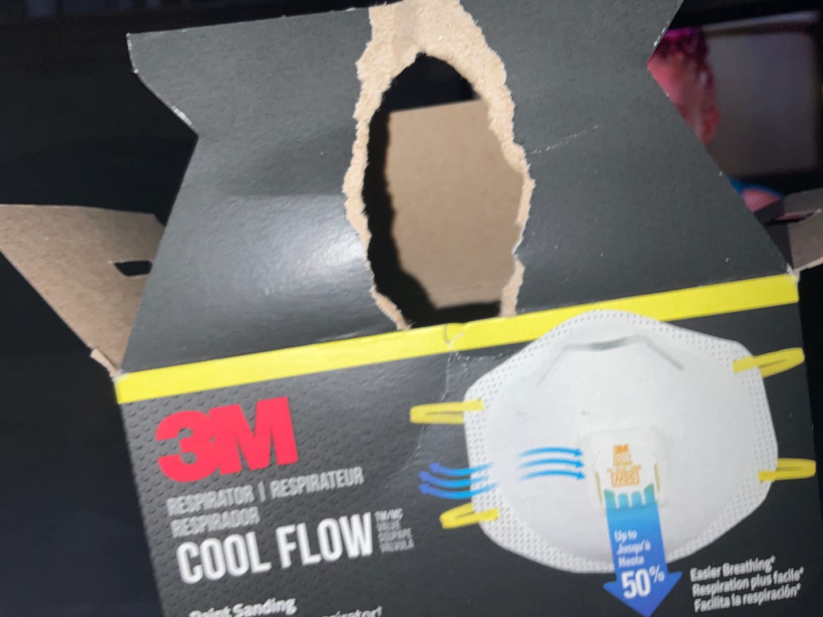 3M 8511 Drywall Sanding N95 Cool Flow Valved Disposable Respirator, 10-Pack | NIOSH-Approved, Relief From Dusts And Certain Particles During Sanding, Pollen, Mold Spores, Dust Particles customer photo 1