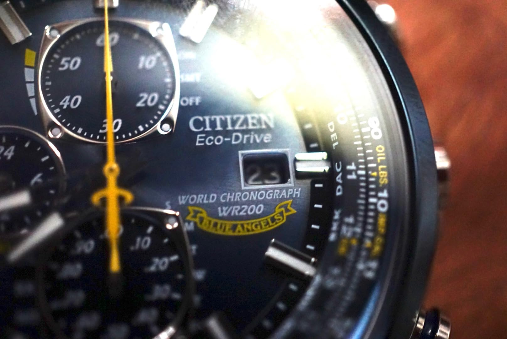 Citizen Men's Eco-Drive Sport Luxury World Chronograph Atomic Time Keeping Watch customer photo 1